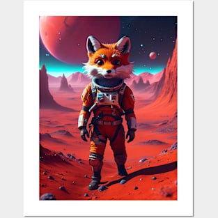 Galactic Fox Explorer Posters and Art